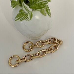 NWOT Bag Strap Chain Extender | Accessory | Gold